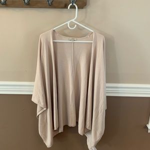Ann Taylor Loft wrap. Blush pink. One sz fits all.